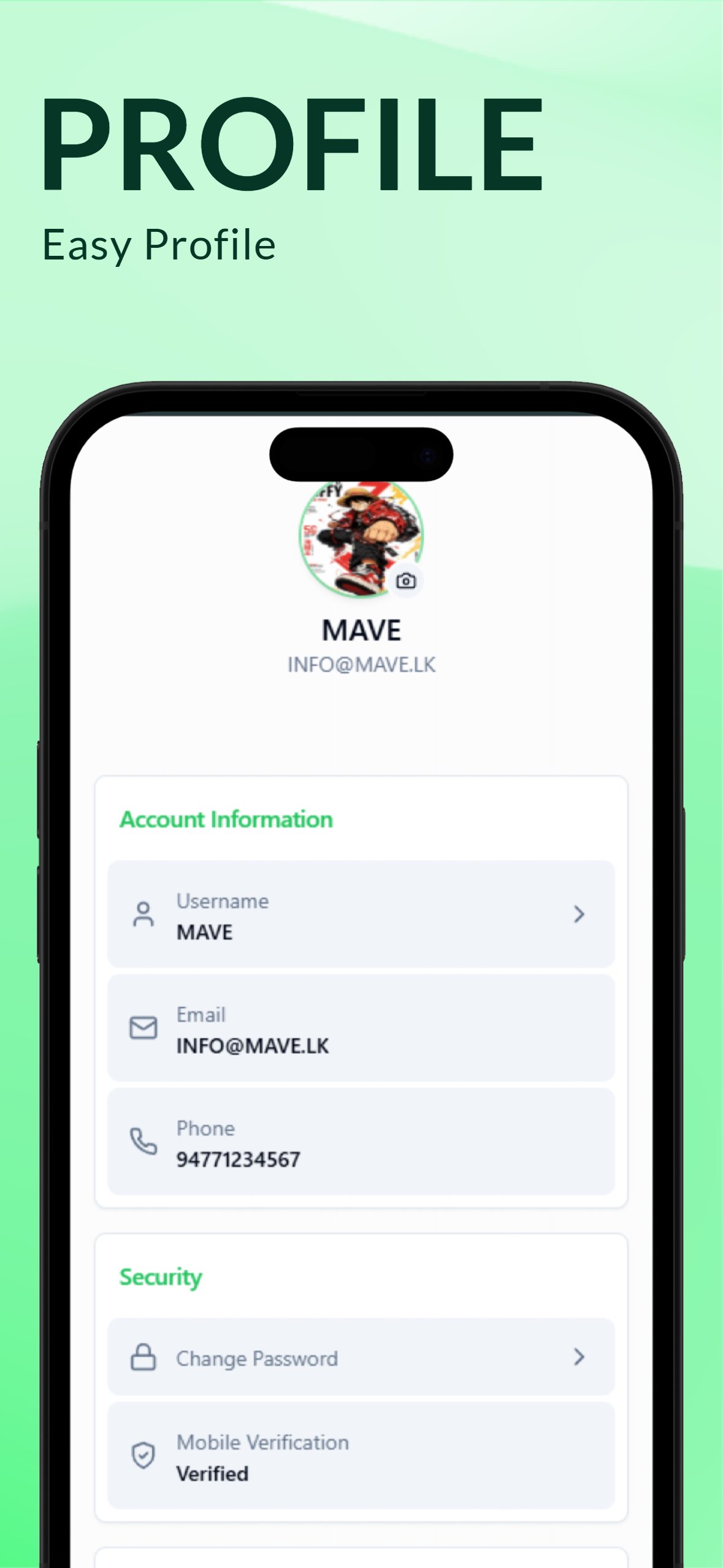 MAVE store display image five